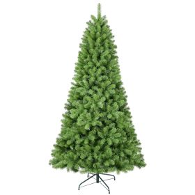 Artificial Tree, White Flocked Pine Premium Christmas Tree, Lifelike PE&PVC Mixed Tips (Option: 6ft)