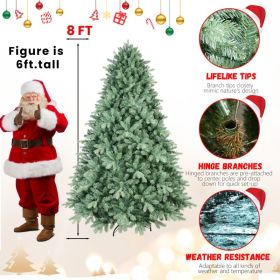 PE, PVC Christmas Tree, Green (Option: 8ft)