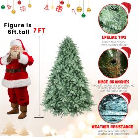 PE, PVC Christmas Tree, Green (Option: 7ft)